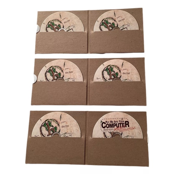 B.Organic CREATE TV SHOW 6 DVDs Dust Bag - Picture 3 of 14